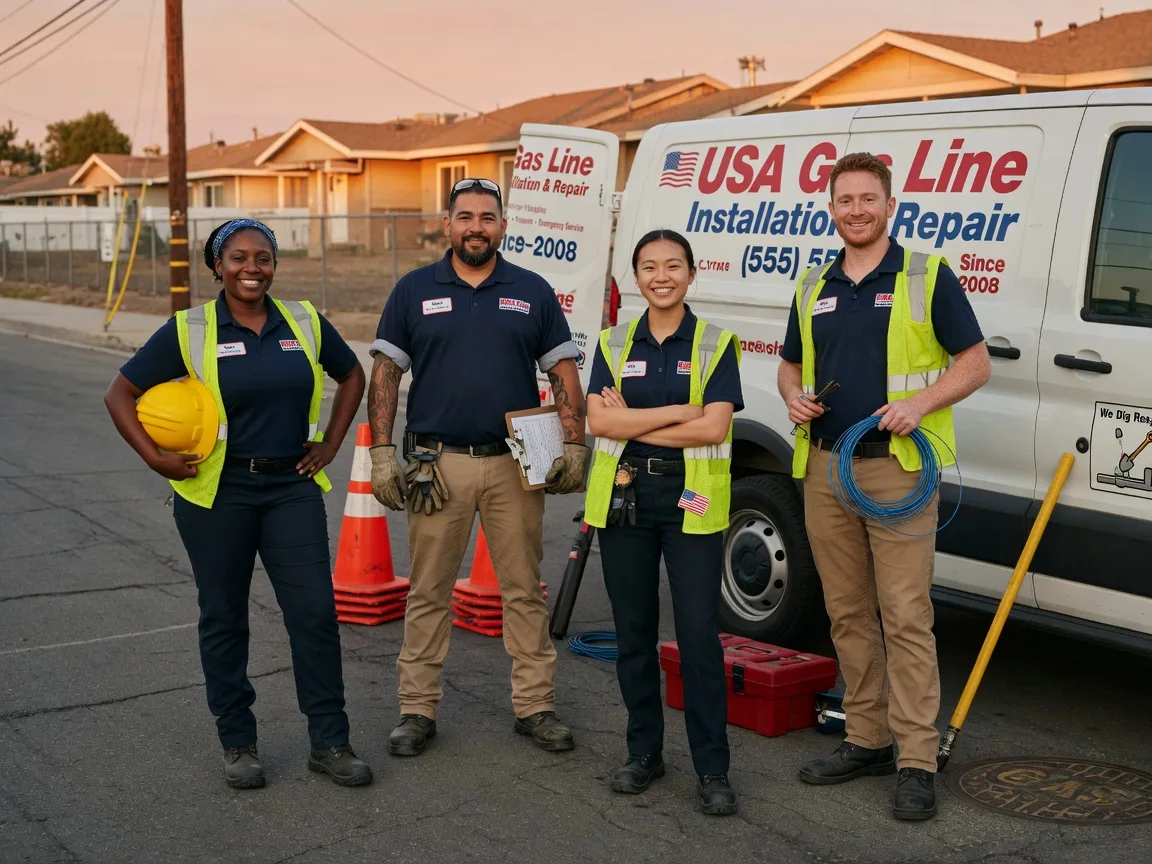 Gas Line Installation company in Maidens, VA
